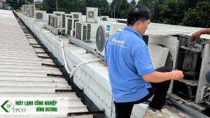 Sửa chữa máy lạnh văn phòng Công Ty Điện Tử Sinyoung Vina