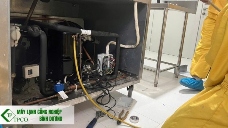 Thay Block Tủ Lạnh Cấp Đông -30 Độ C cho CTY Thực Phẩm Á Châu Thay Block Tủ Lạnh Cấp Đông -30 Độ C cho CTY Thực Phẩm Á Châu